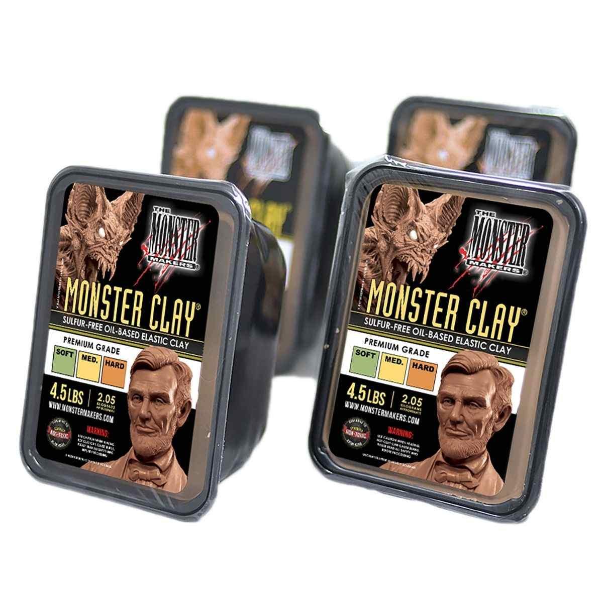 Monster clay brown soft 2,05 kg