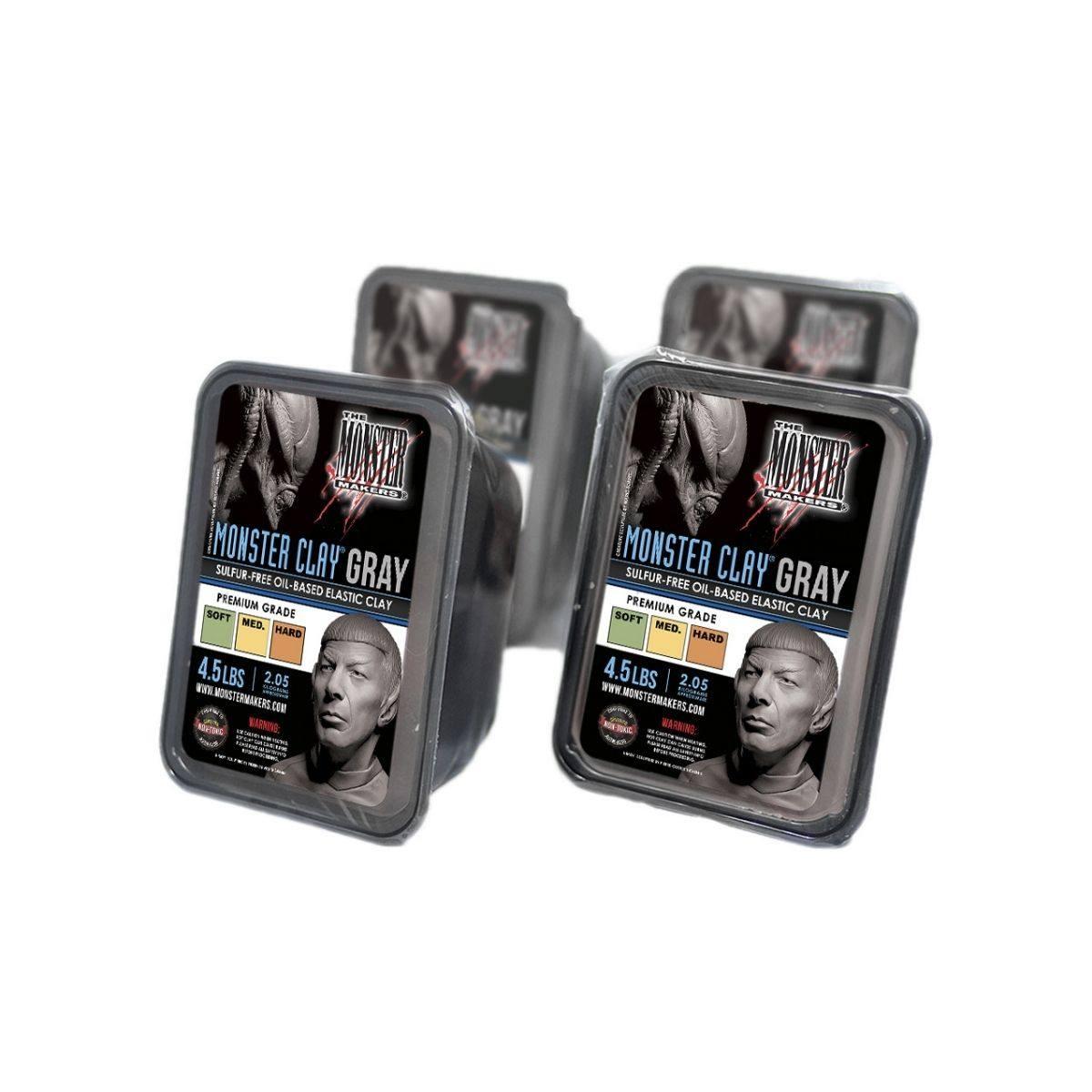 Monster clay grey soft 2,05 kg