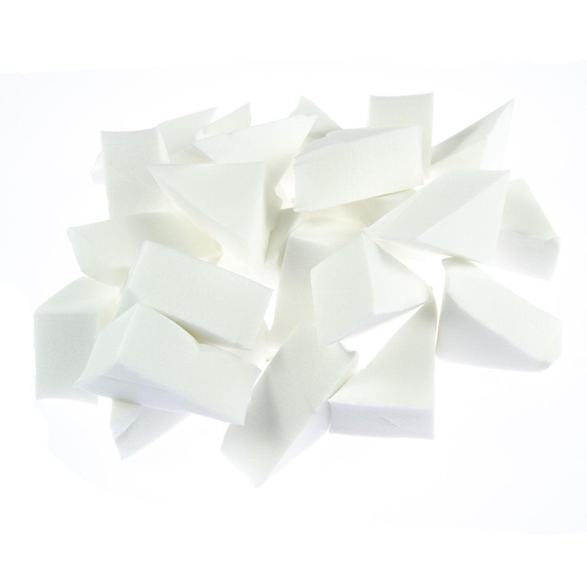 Spugnette triangolari conf 25 pz sbr  no latex 60 x 30 x 22 mm