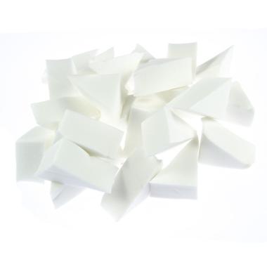 Spugnette triangolari conf 25 pz sbr  no latex 60 x 30 x 22 mm