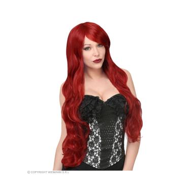 Parrucca kayla rossa washable stylable