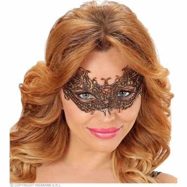 Maschera pizzo oro antico