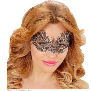Maschera pizzo argento antico