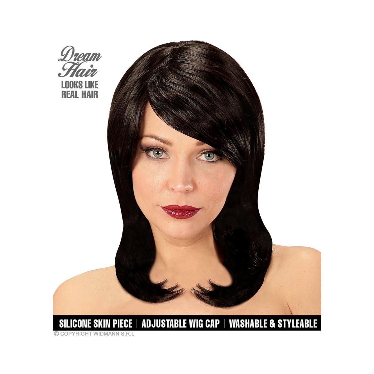 Parrucca megan mora  washable stylable