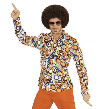 Camicia hippie psichedelica l-xl