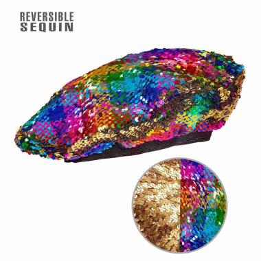 Basco paillettes multicolor