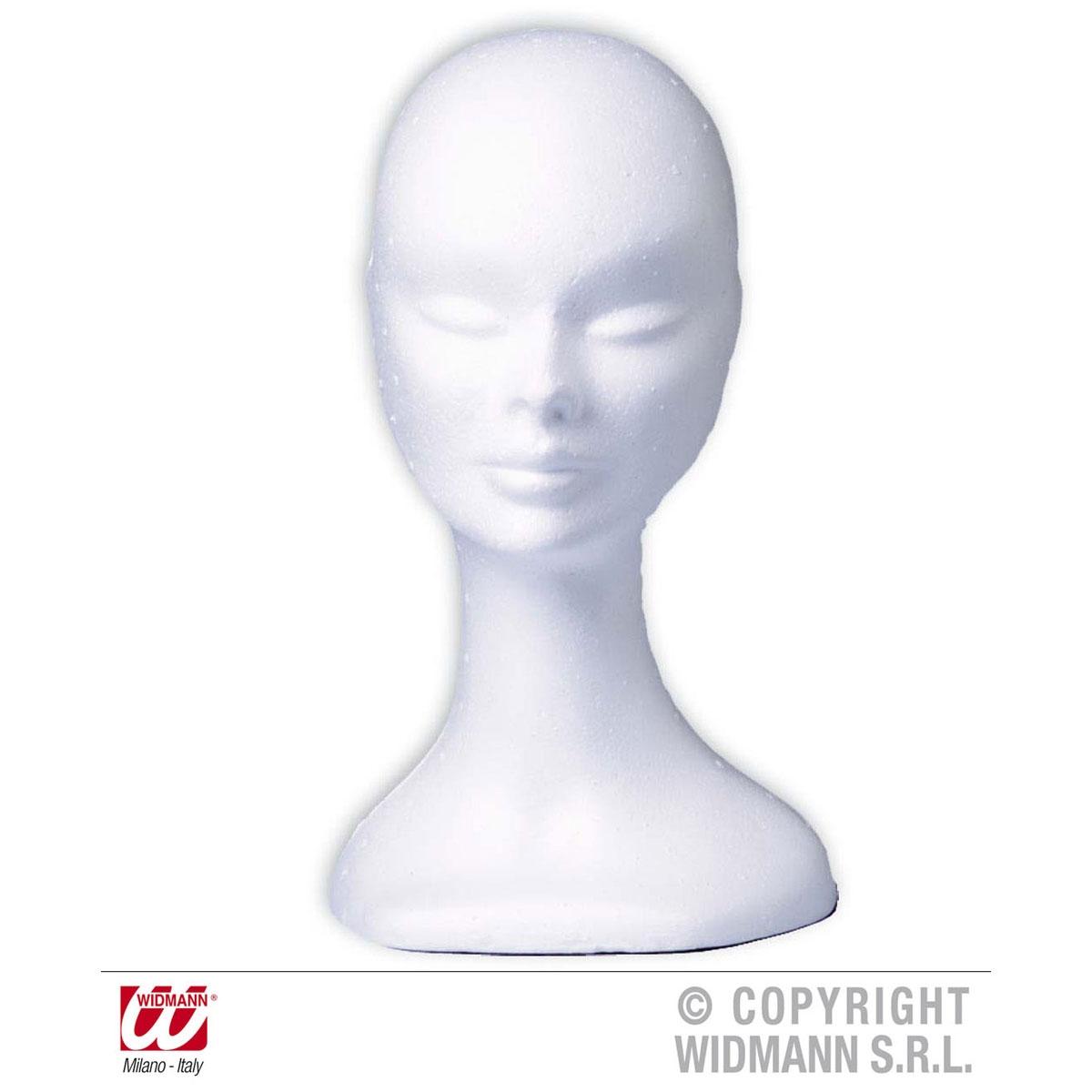 Testina donna polistirolo