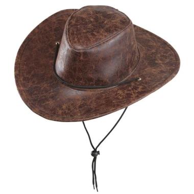 Cappello cowboy similpelle