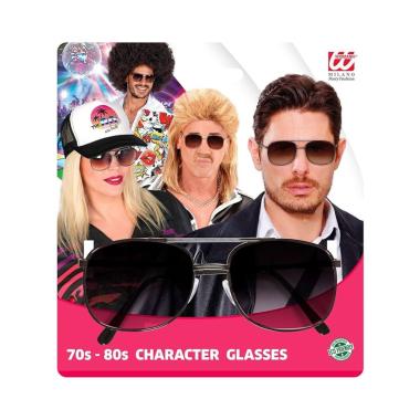 Occhiale lente rettangolare scura