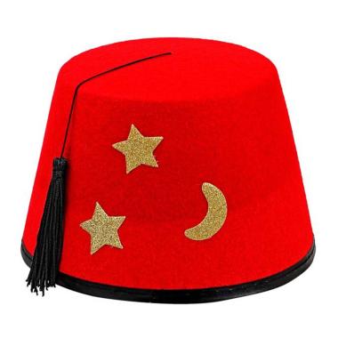 Cappello fez in feltro