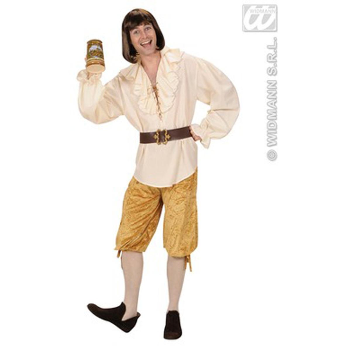 Calzoni beige m/l velluto