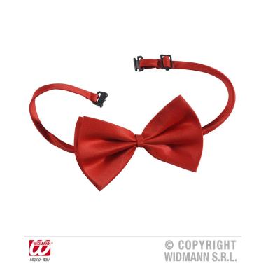 Papillon rosso regolabile