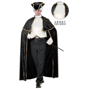 MANTELLO VENEZIANO CON JABOT 142cm