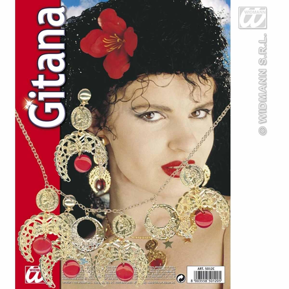 Kit set zingara collana e orecchini