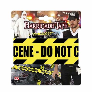 NASTRO CRIME SCENE - DO NOT CROSS  7,2m