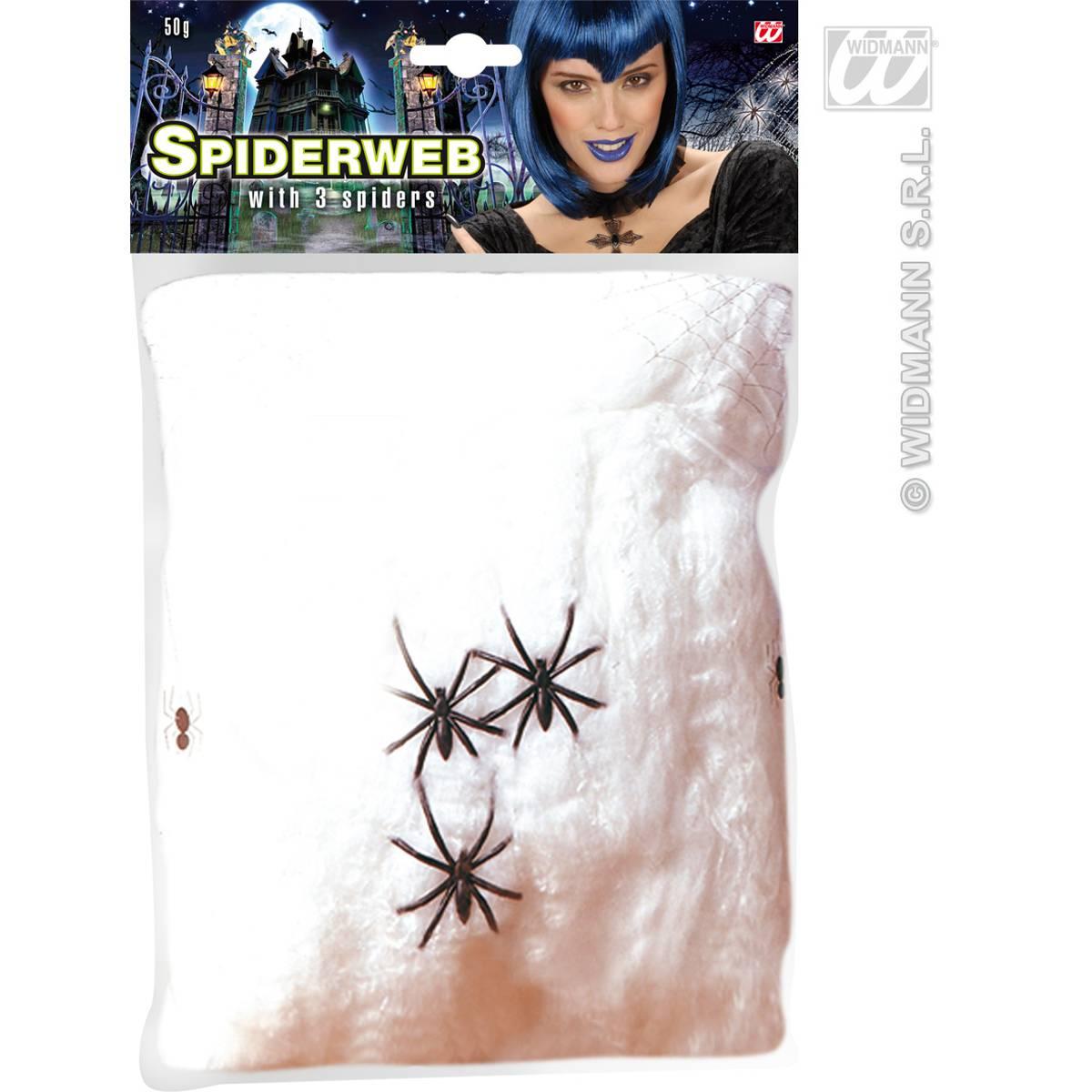 Ragnatela bianca 50gr 3ragni