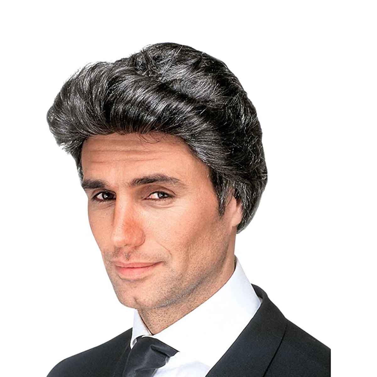 Parrucca luciano brizzolata