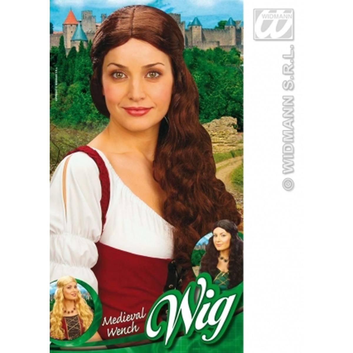 Parrucca donna medievale