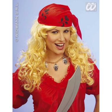 Parrucca piratessa con foulard
