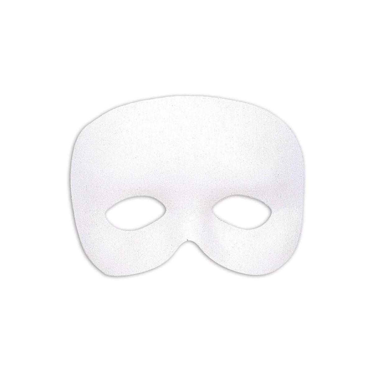 Maschera domino bianca phantom