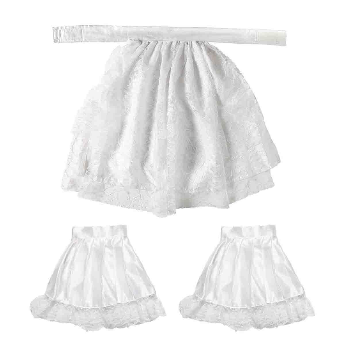 Kit jabot e polsini in pizzo