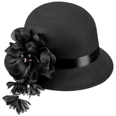 Cappello nero anni 20
