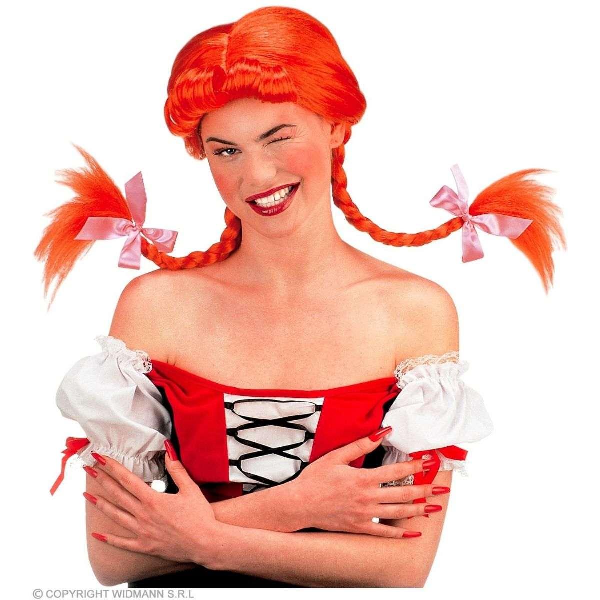 Parrucca pippi modellabile