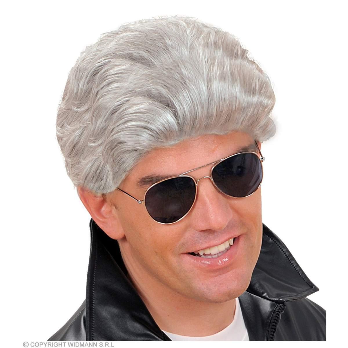 Parrucca grigia anni 80