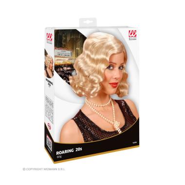 Parrucca anni ruggenti biondo