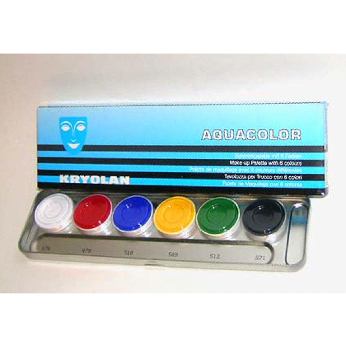 Tav.aquacolor 6 col.