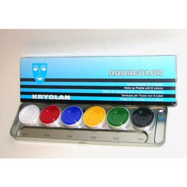 Tav.aquacolor 6 col.