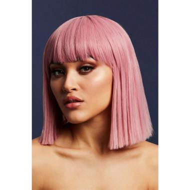 Parrucca caschetto lola pink opaco