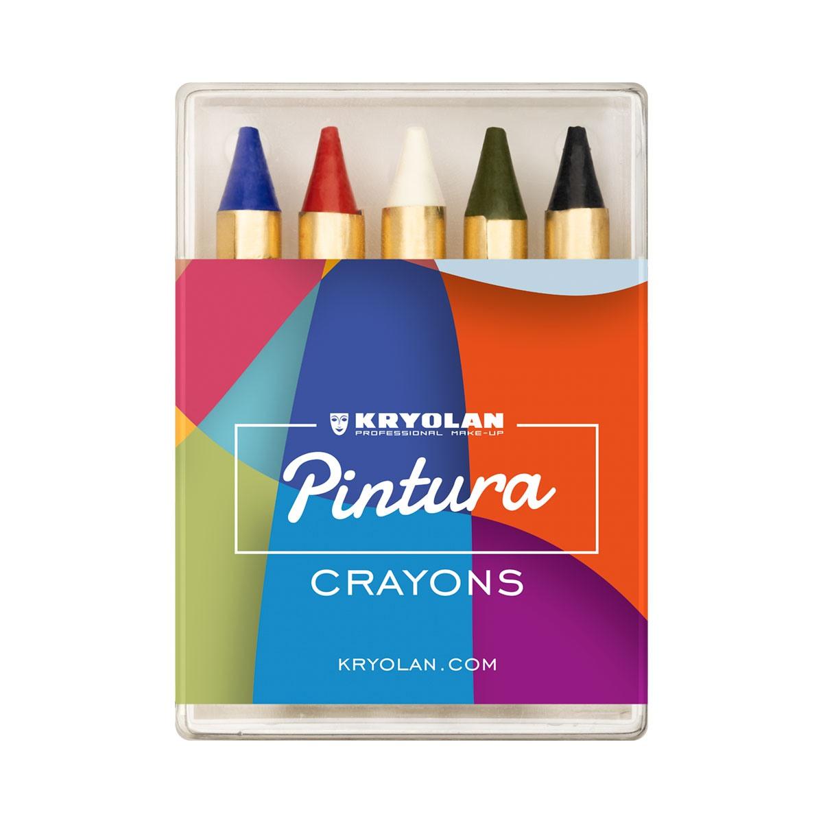 Pintura Crayons 5 colori