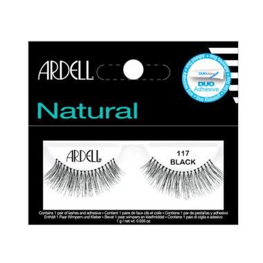 CIGLIA NATURAL LASHES NERE 117+ colla duo