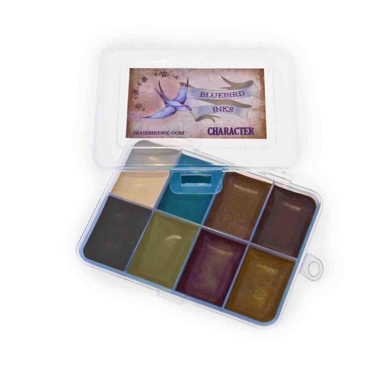 Palette 8 col character bluebird