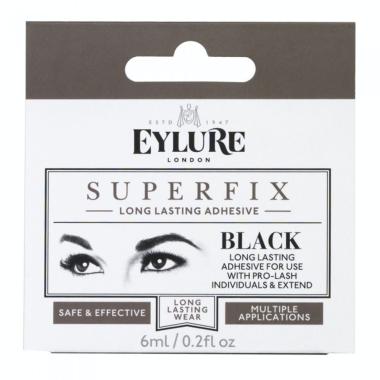 Colla per ciuffetti nera 6 ml superfix