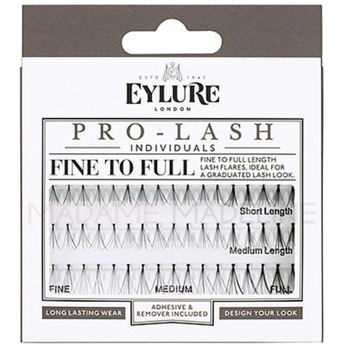 Ciglia ciuffetti combo s/m fine to full pro-lash individuals combo fine to full