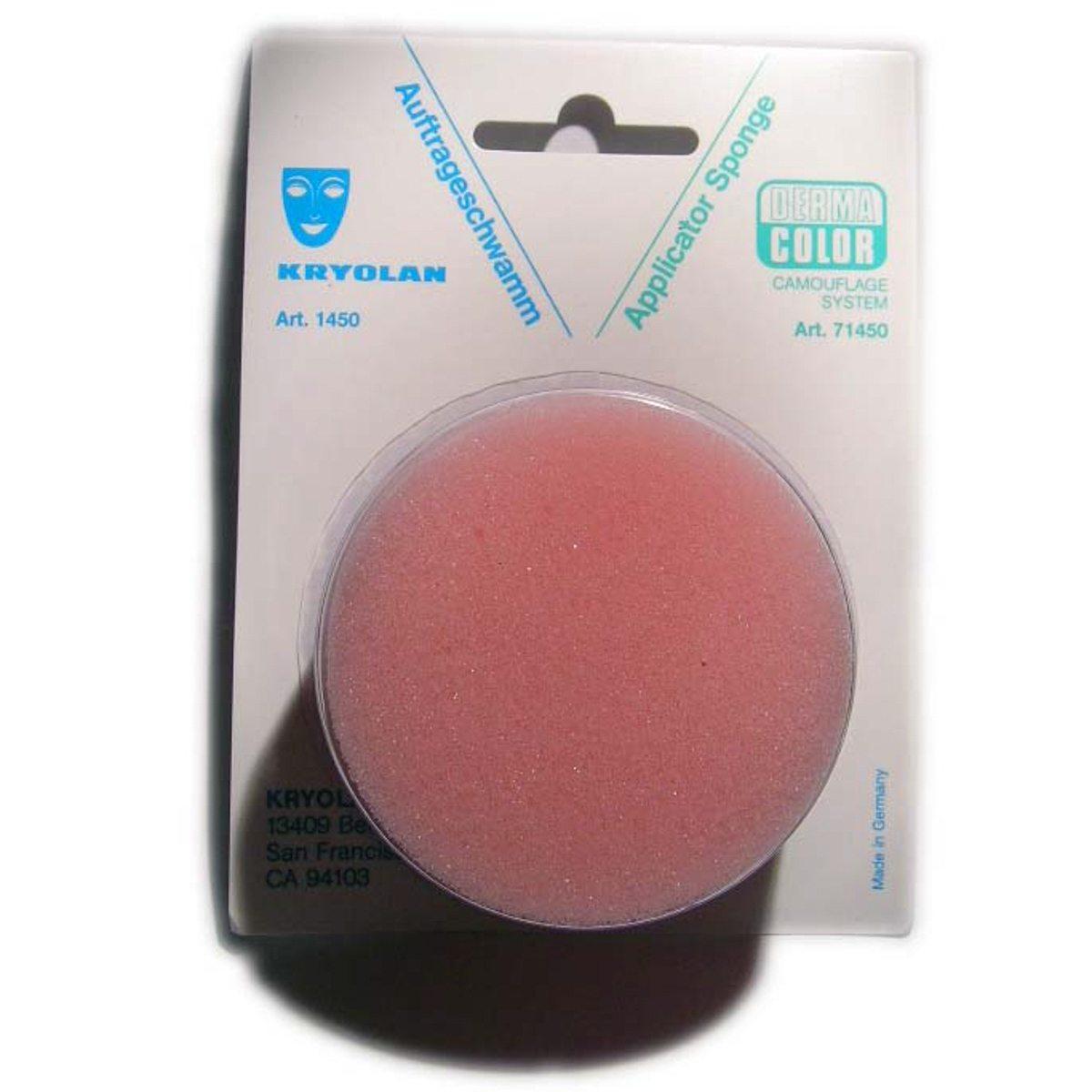 Spugnetta trucco rotonda rosa