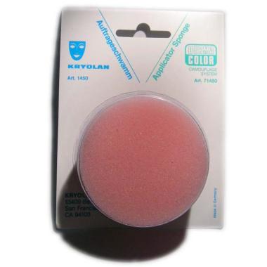 Spugnetta trucco rotonda rosa