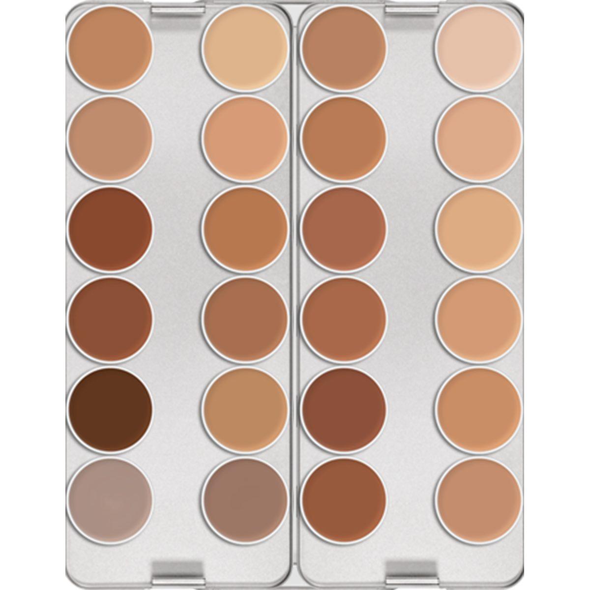 Rubber Mask Grease Tavolozza 24 colori HAUTFARBEN