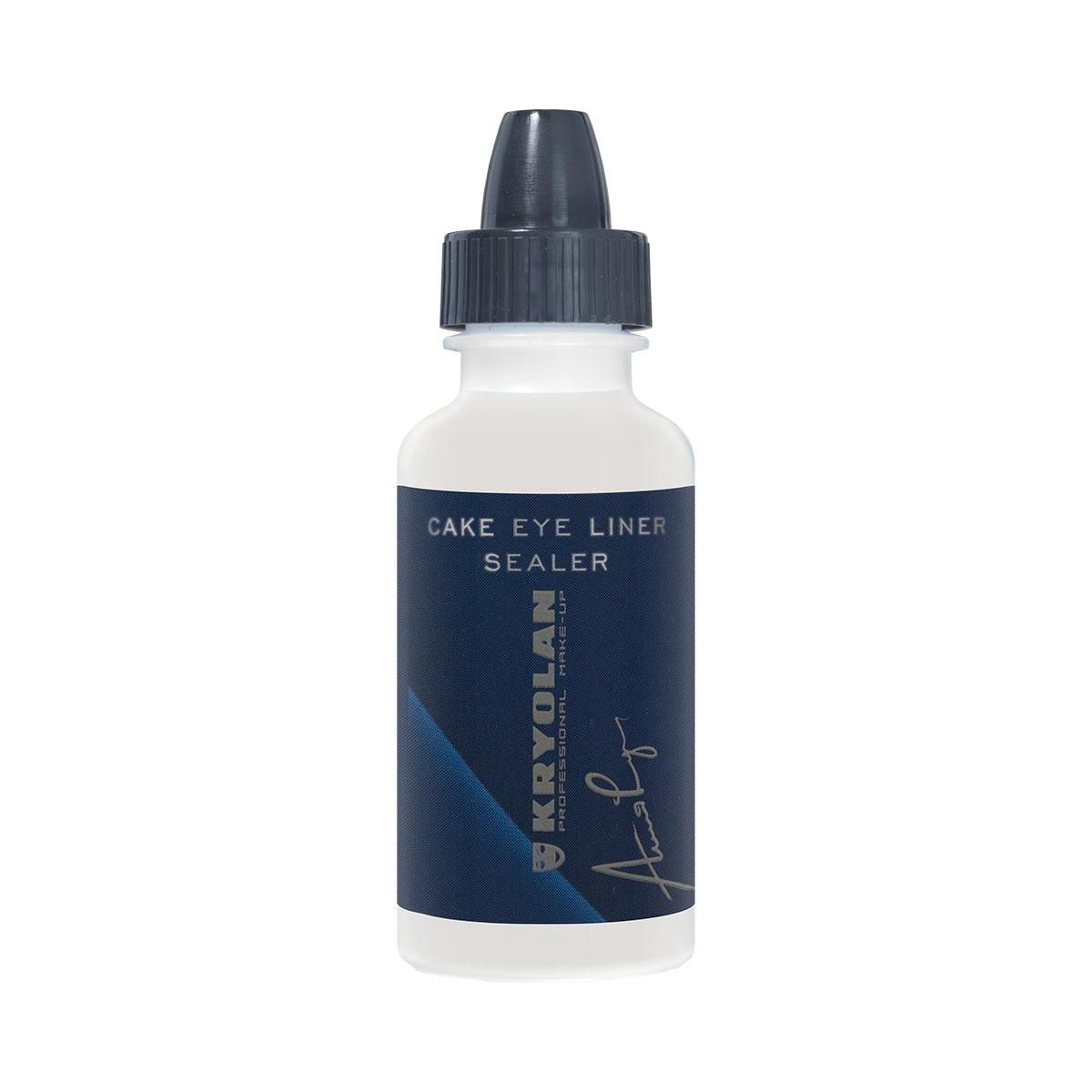Cake eye liner sealer