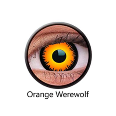 Lenti giornaliere orange werewolf