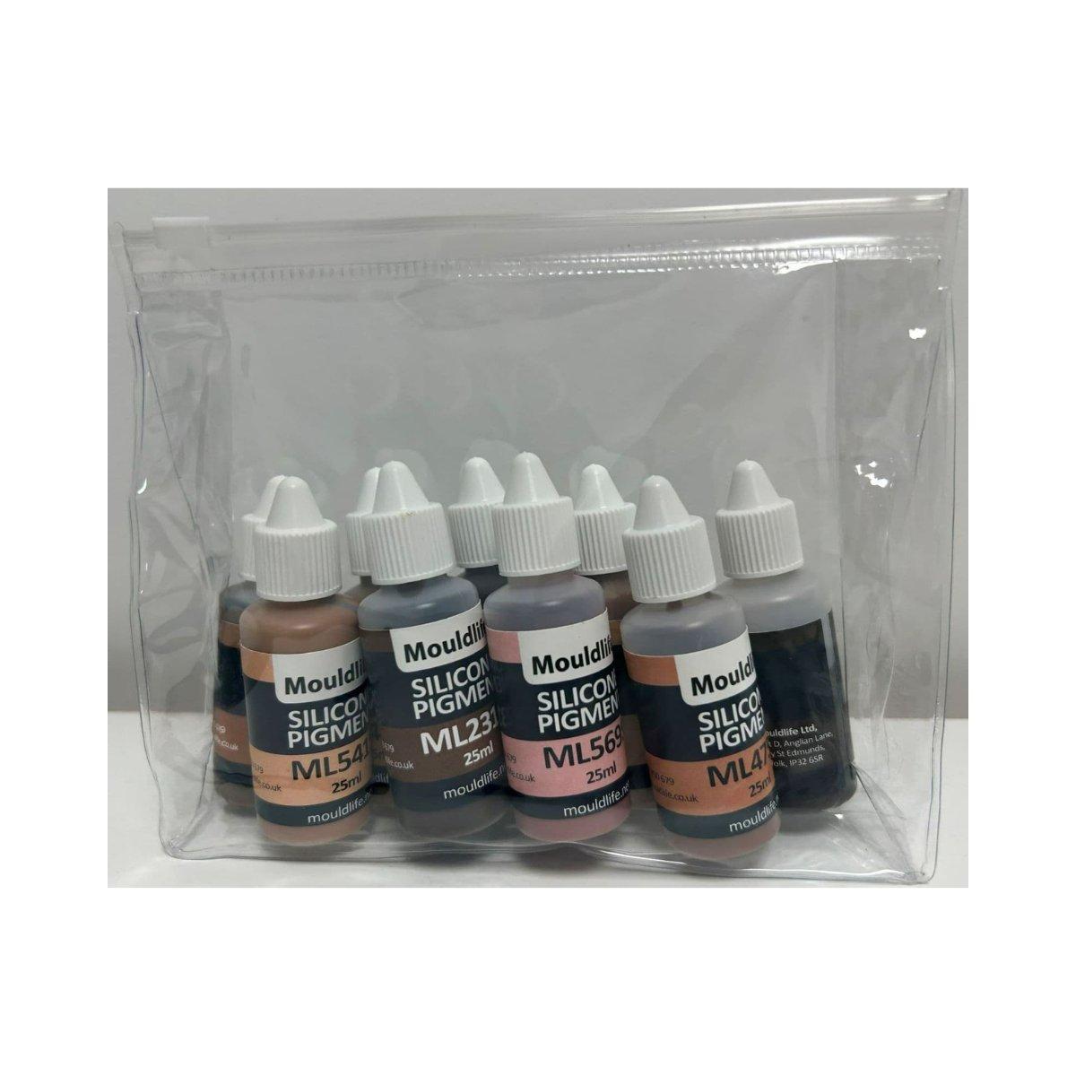 Silicon pigment pack flesh colour 9*25gr