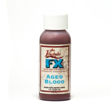 Flesh tone liq.aged blood 2oz.
