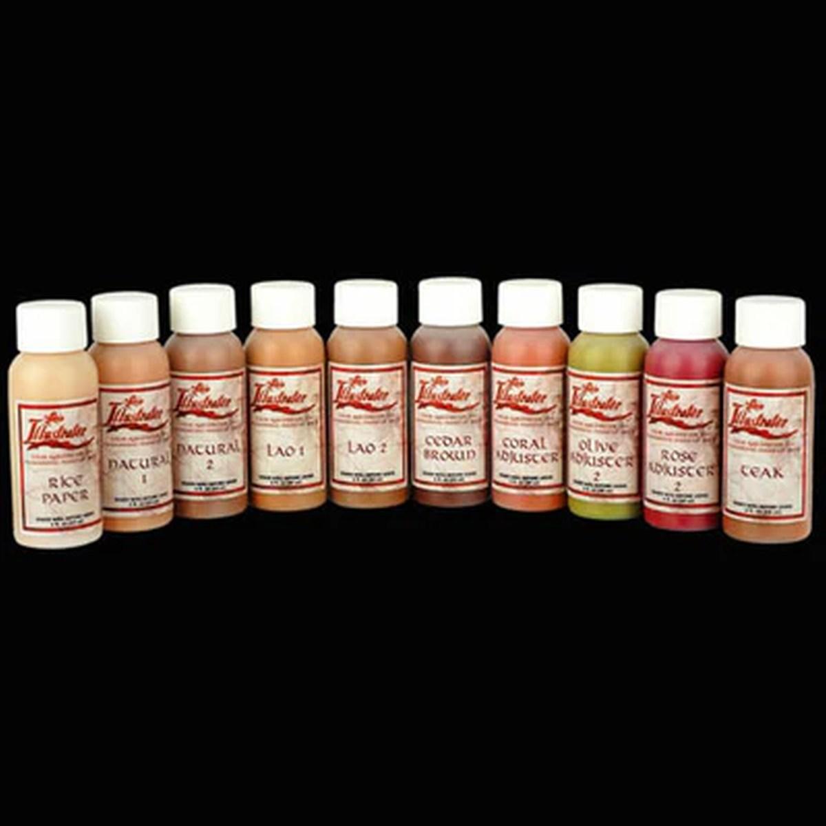 SKIN ILLUSTRATOR LIQUID FLESH TONE<br />CORAL ADJ - 2OZ.