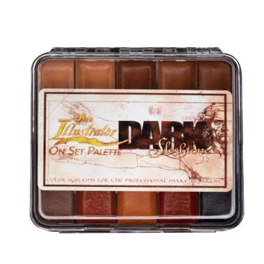 On set palette dark complexion