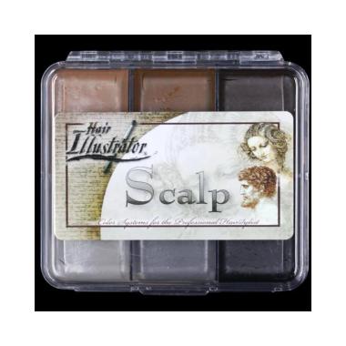 On set palette scalp