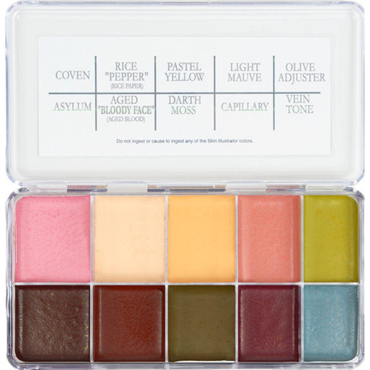 Palette american horror 10 colori