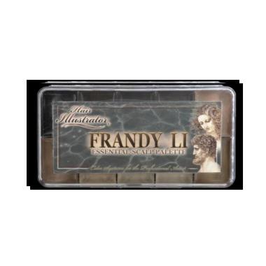 Palette hair illustrator frandy li  10 col.