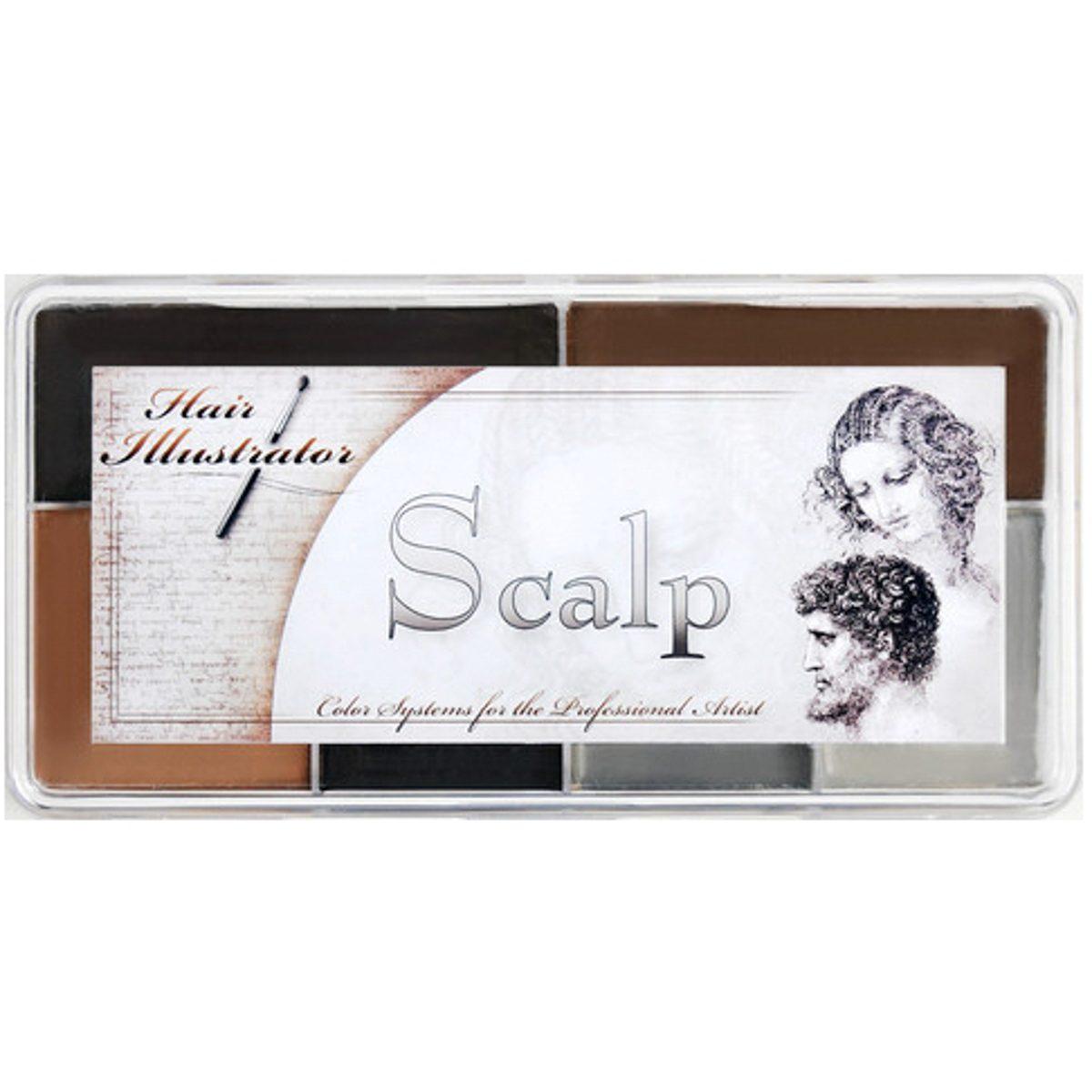 Palette hair illusrator scalp 6 col.